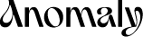 Anomaly